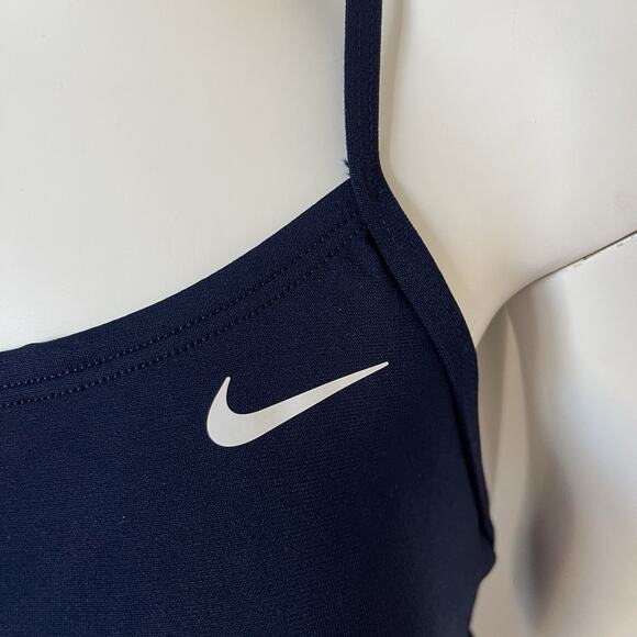 NWT Nike Swim Women's Performance Swimwear Navy Blue Size 10 NESSA000-440 - Picture 6 of 12